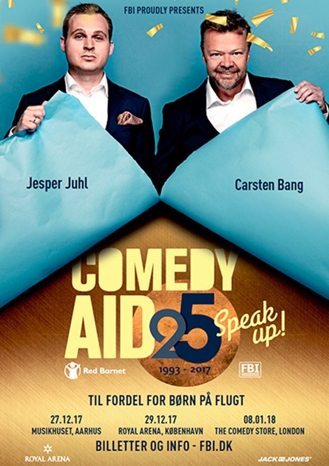 Comedy AID 2017 - 25 års jubilæum
